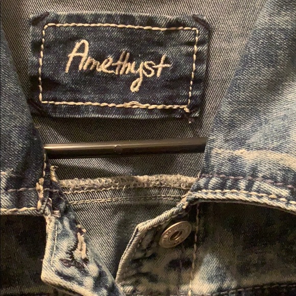 Amethyst Jean Jacket XL - Picture 3 of 8
